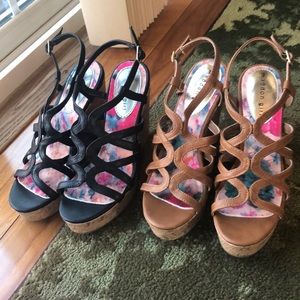 Platform sandals size 7.5 madden girl